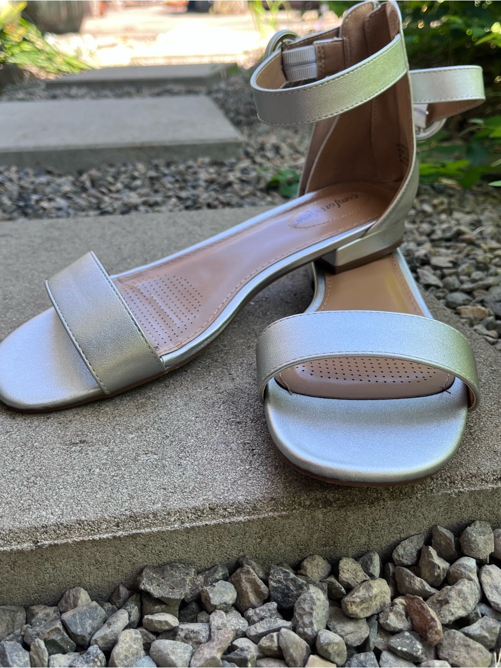 Silver Sandals